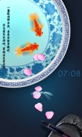 Blue Porcelain Locker Master Theme mobile app for free download